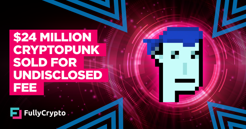 $24 Million CryptoPunk Sold for Undisclosed Fee