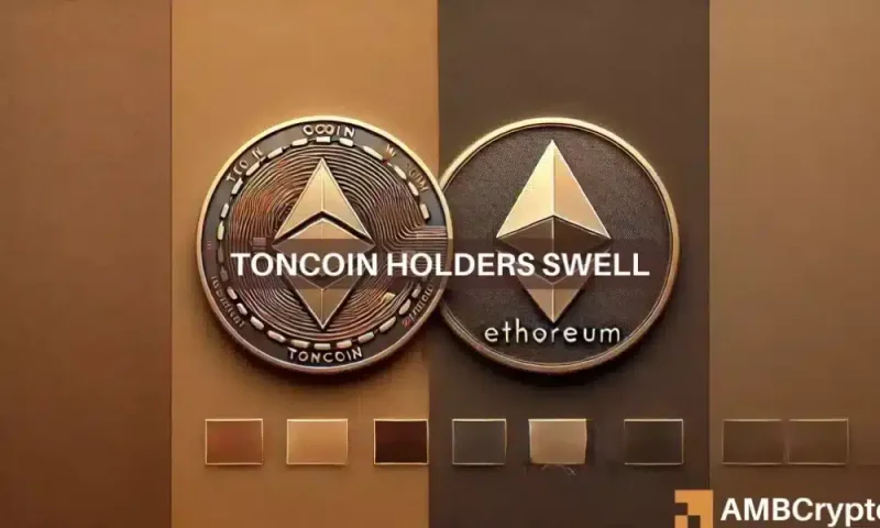 Toncoin brings in 500,000 brand-new holders daily: Will it turn Ethereum quickly?