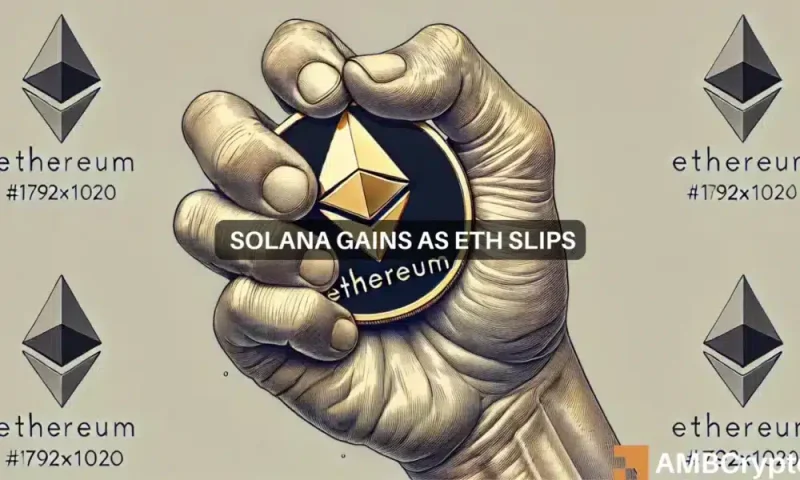 Solana vs Ethereum: Is SOL’s lead an indication of a brand-new crypto chain of command?