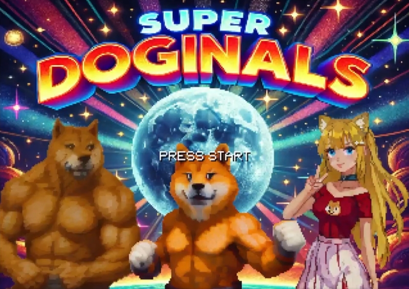 Super Doginals Hits Dogecoin Blockchain with Free Doge-Themed Beat-‘Em-Up Game