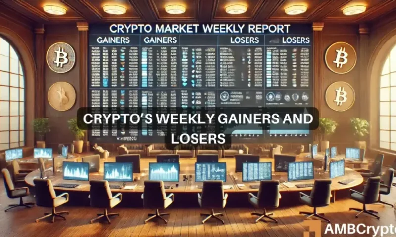 Crypto market’s weekly winners and losers– XLM, HBAR, WIF, BONK