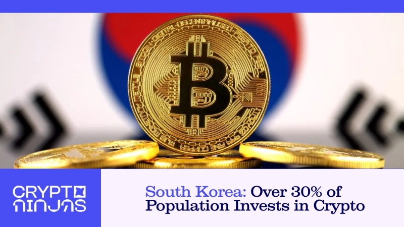 South Korea: Over 30% of Population Invests in Crypto– Market Boom