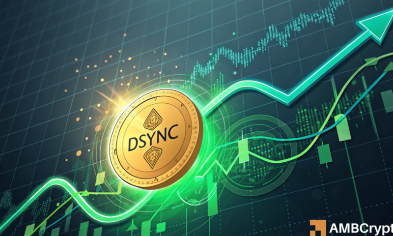 Destra crypto is up 70% in 7 days: Will DSYNC’s rally struck $0.60?